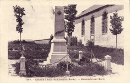 Chaintrix - Monument Aux Morts - Autres & Non Classés