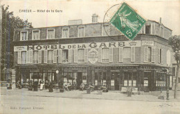 EVREUX Hotel De La Gare  ( éditeur Porquet ) - Evreux