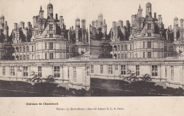 CHÂTEAUX  DE  FRANCE  -  LOT  DE  11  CARTES  STEREOSCOPIQUES. - Stereoscope Cards