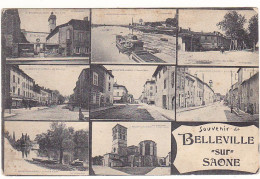 Belleville Sur Saone - 1906 - Multivues - Souvenir  # 3-19/4 - Belleville Sur Saone