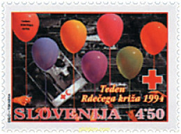 209058 MNH ESLOVENIA 1994 CRUZ ROJA - Slovenia
