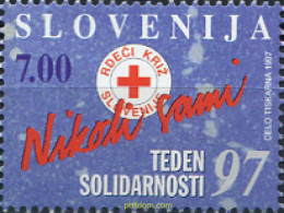 118210 MNH ESLOVENIA 1997 CRUZ ROJA. SEMANA DE LA SOLIDARIDAD - Slowenien