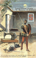 Postal Carte Postale Postcard - Maquinas De Coser Singer (2) - Werbepostkarten