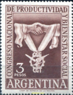 725755 HINGED ARGENTINA 1955 CONGRESO NACIONAL DE PRODUCTIVIDAD Y BIENSTAR SOCIAL - Neufs