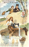 Postal Carte Postale Postcard - Maquinas De Coser Singer (4) - Reclame
