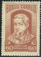 168237 MNH BRASIL 1952 EMITIDO EN HONOR A PERE DIOGO ANTONIO FEIJO - Ungebraucht