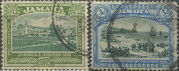 671075 USED JAMAICA 1920 FILIGRANA CA MULTIPLE - Jamaica (...-1961)