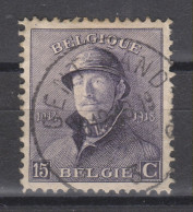 COB 169 Oblitération Centrale GENT 3 - 1919-1920 Albert Met Helm