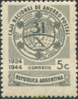 286968 HINGED ARGENTINA 1944 20 ANIVERSARIO DEL BANCO NACIONAL - Neufs