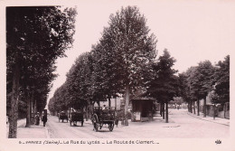 Vanves - Rue Du Lycee - Route De Clamart - Charette   - CPSM °J - Vanves