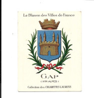 BT52 - IMAGE CIGARETTES LAURENS - BLASON DES VILLES DE FRANCE - GAP - Otras Marcas