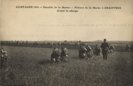 Bataille De La Marne - Plaines De La Marne à Chaintrix - Avant La Charge - Autres & Non Classés