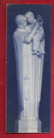 Image Pieuse Statue Sainte Vierge Et Enfant Jésus - Jeunesse Etudiante Chrétienne J.E.C. JEC JECF - Depuis 1929 - Imágenes Religiosas