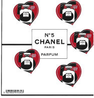 Bloc Feuillet N° 152 - Saint Valentin - Coeur De Chanel - Nuevos