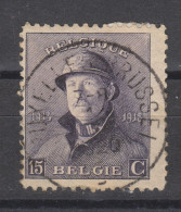 COB 169 Oblitération Centrale BRUXELLES - 1919-1920 Roi Casqué