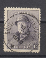 COB 169 Oblitération Centrale BRUXELLES (Nd) - 1919-1920 Albert Met Helm