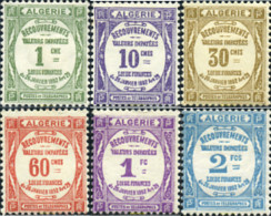 371079 HINGED ARGELIA 1926 SERIE BASICA - Algerien (1962-...)