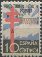 700349 MNH ESPAÑA 1938 ANTITUBERCULOSIS - Nuevos