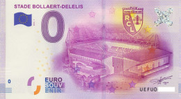 Vends Billet Souvenir Touristique 0€ Stade Bollaert Delelis 2016-1 UEFU - Autres & Non Classés