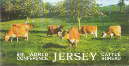 JERSEY 196-197, Postfrisch **, In Präsentationsfaltblatt Der Jersey Postal Administration, Jersey-Rinder-Konferenz, 1979 - Jersey