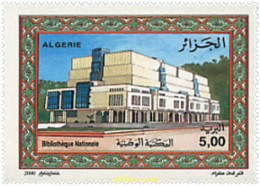 76738 MNH ARGELIA 2000 BIBLIOTECA NACIONAL - Algeria (1962-...)