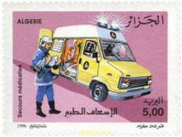 371128 MNH ARGELIA 1996 PROTECCION CIVIL - Algerien (1962-...)