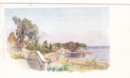 BEAULIEU  SUR  MER  -  ALPES -  MARITIMES  -  (06)  -  CPA  ILLUSTRATEUR  ERNEST  LESSIEUX  -  1848  -  1925. - Lessieux