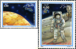 163353 MNH ARGELIA 1989 20 ANIVERSARIO DE LA 1ª EXPEDICION HUMANA SOBRE LA LUNA - Algerien (1962-...)