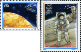 163353 MNH ARGELIA 1989 20 ANIVERSARIO DE LA 1ª EXPEDICION HUMANA SOBRE LA LUNA - Algerije (1962-...)