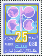 163197 MNH ARGELIA 1985 25 ANIVERSARIO DE LA O.P.E.P - Algérie (1962-...)