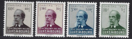 Luxembourg Yv 402/05,Caritas 1947,Michel Lentz,poète  **/mnh - Ungebraucht