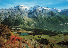 SUISSE - Vue Sur Le Lac De Retaud - Oldenthorn 3124 M - Sex Rouge - Diablert 3246 M- Carte Postale - Aigle