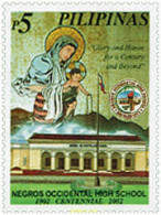 100338 MNH FILIPINAS 2002 CENTENARIO DE LA ESCUELA SUPERIOR DE NEGROS - Filippine