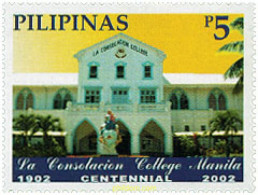 100339 MNH FILIPINAS 2002 CENTENARIO DE LA UNIVERSIDAD LA CONSOLACION - Filippine