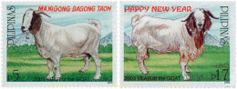 118566 MNH FILIPINAS 2002 AÑO LUNAR CHINO - AÑO DE LA CABRA - Philippines