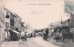 Ville D'Avray -  Rue De Saint Cloud -   CPA °J - Ville D'Avray