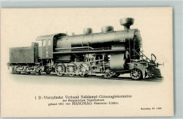 13181906 - 1 D-Vierzylinder Verbund Nassdampf-Gueterzuglokomotive Der Bulgarischen Staatsbahnen 707 Gebaut 1911 Hanomag - Eisenbahnen