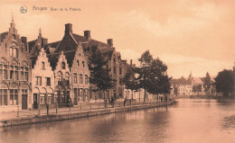 BELGIQUE - Bruges - Vue Sur Le Quai De La Poterie - Animé - Carte Postale Ancienne - Brugge