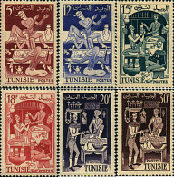 239842 MNH TUNEZ 1955 FERIA DE MUESTRAS INTERNACIONAL EN TUNEZ - Otros & Sin Clasificación