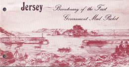 JERSEY  187-191, Postfrisch **, In Präsentationsfaltblatt Der Jersey Postal Administration, Postschiffe, 1978 - Jersey