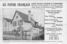 Ville D'Avray - Le  Foyer Français - Societe Mutuelle D'Epargne - Habitations - Assurance - CPA °J - Ville D'Avray