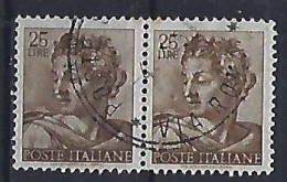 Italy 1961  Fresko Von Sixtinischen Kapelle Im Vatikan  (o) Mi.1086 - 1961-70: Used