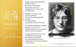 668204 MNH NACIONES UNIDAS. Ginebra 2021 JOHN LENNON - Andere & Zonder Classificatie