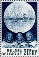 22784 MNH BELGICA 1969 PRIMER ALUNIZAJE DEL APOLLO 11 - Andere & Zonder Classificatie