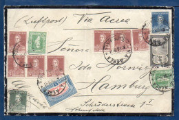 Argentina To Germany, 1929, Via Air Mail, FREE SHIPPING By Registered Mail   (034) - Brieven En Documenten