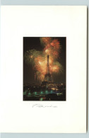 Dép 75 - Paris - Arrondissement 07 - Feu D'artifice De La Tour Eiffel - Photographe - Photo E. Rousseau - Arrondissement: 07