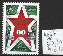 RUSSIE 4637 ** Côte 0.30 € - Nuevos