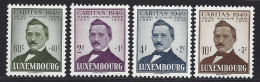 Luxembourg Yv 429/32,Caritas 1949,Michel Rodange,poète  **/mnh - Nuevos