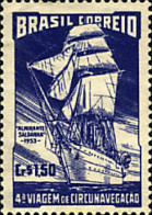 26841 MNH BRASIL 1953 VUELTA AL MUNDO EN VELERO - Neufs