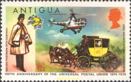 244356 MNH ANTIGUA 1974 CENTENARIO DE LA UNION POSTAL UNIVERSAL - Other & Unclassified